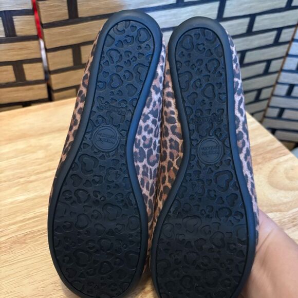 Wonder Nation Leopard Print Flats Size 4 - Picture 6 of 6
